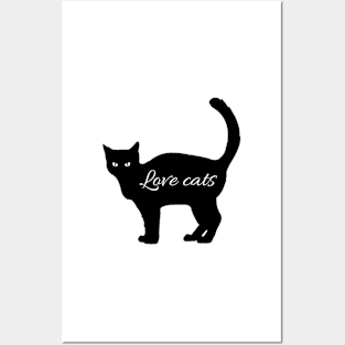 Cat lover. Posters and Art